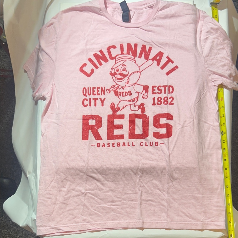 Cincinnati Reds “Queen City” Pink T-Shirt